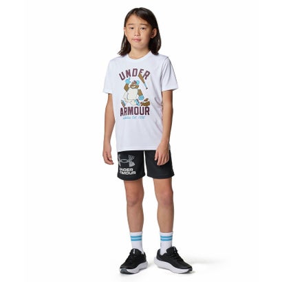 アンダーアーマー UNDER ARMOUR アンダーアーマー/キッズ/UA TECH BASEBALL BEAR SHORT SLEEVE T-SHIRT （White /  /）｜詳細画像