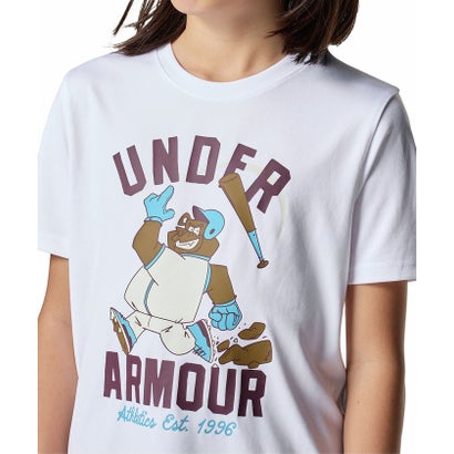 アンダーアーマー UNDER ARMOUR アンダーアーマー/キッズ/UA TECH BASEBALL BEAR SHORT SLEEVE T-SHIRT （White /  /）｜詳細画像