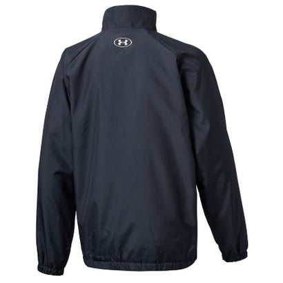 アンダーアーマー/キッズ/UA TRICOT LINED SUPER BIG LOGO FULL ZIP （Black / Khaki Base / White）｜詳細画像