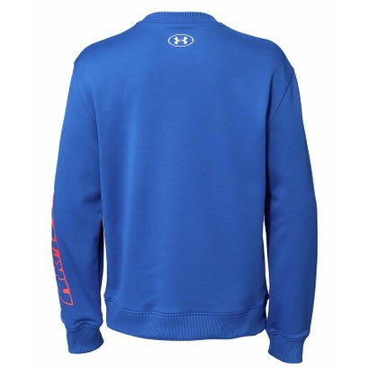 アンダーアーマー/キッズ/UA ARMOUR FLEECE GRAPHIC CREW （Tech Blue /  /）｜詳細画像