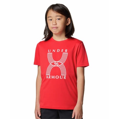 アンダーアーマー UNDER ARMOUR アンダーアーマー/キッズ/UA RUN 96 TECH GRAPHIC SHORT SLEEVE T-SHIRT （Red /  /）｜詳細画像