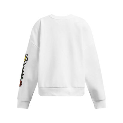 アンダーアーマー/キッズ/UA RIVAL FLEECE OVERSIZE NOVELTY CREW （White /  / Black）｜詳細画像