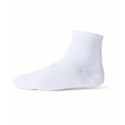 アンダーアーマー/キッズ/UA Essential 3pk Qtr Yth （White / White / Halo Gray）｜詳細画像