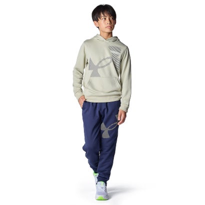アンダーアーマー UNDER ARMOUR アンダーアーマー/キッズ/UA TECH TERRY BIG LOGO JOGGER PANTS （Midnight Navy / Khaki Base / White）｜詳細画像
