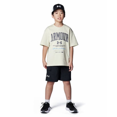 アンダーアーマー UNDER ARMOUR アンダーアーマー/キッズ/UA HEAVYWEIGHT COTTON GRAPHIC SHORT SLEEVE T-SHIRT （Silt /  / Castlerock）｜詳細画像