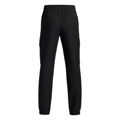 アンダーアーマー UNDER ARMOUR アンダーアーマー/キッズ/UA Woven Cargo Jogger Pants （Black /  / Steel）｜詳細画像