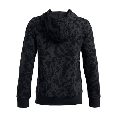 アンダーアーマー UNDER ARMOUR アンダーアーマー/キッズ/UA ICON FLEECE PRINT HOODIE （Black / Anthracite / White）｜詳細画像