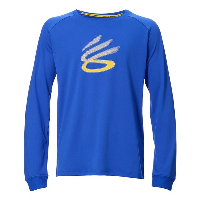 /キッズ/CURRY BOYS TECH LS T-SHIRTS （Royal /  /）