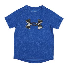 ジュニア 半袖機能Tシャツ UA TECH 2.0 NOVA SHORT SLEEVE 1370179 （ブルー）