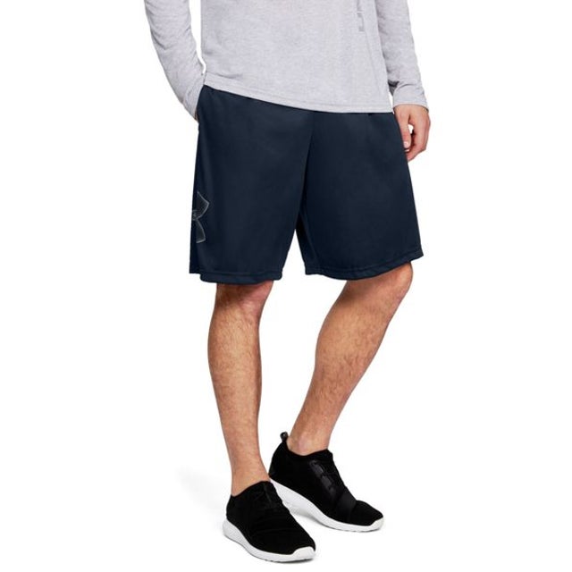 UA TECH GRAPHIC SHORT （Academy//Steel）