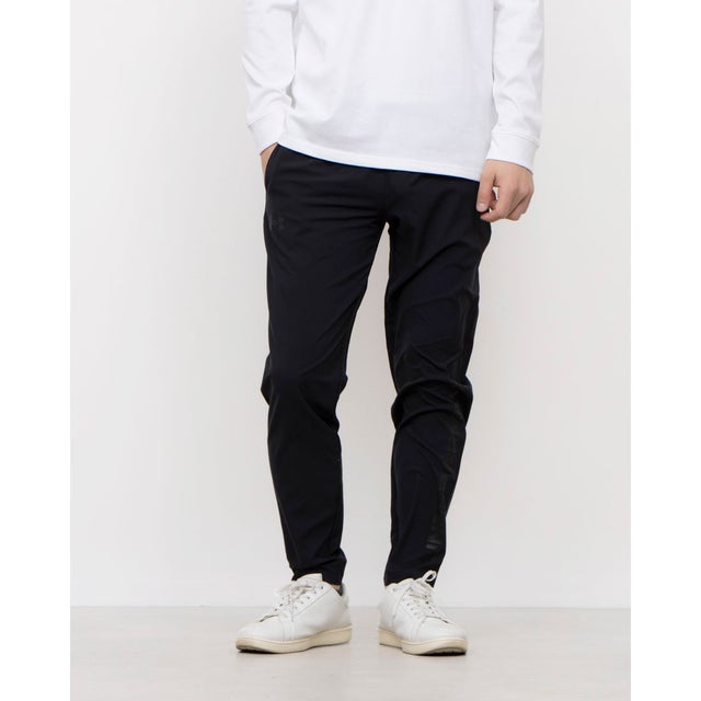メンズ クロスパンツ UAフレッシュウーブン パンツ 6001544 （Black//）