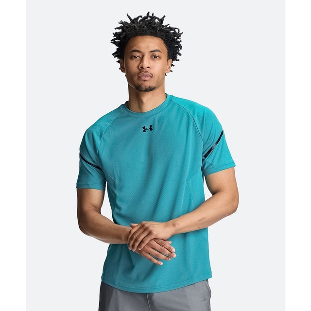 /メンズ/UA ARMOURDRY SS （Coastal Teal /  /）