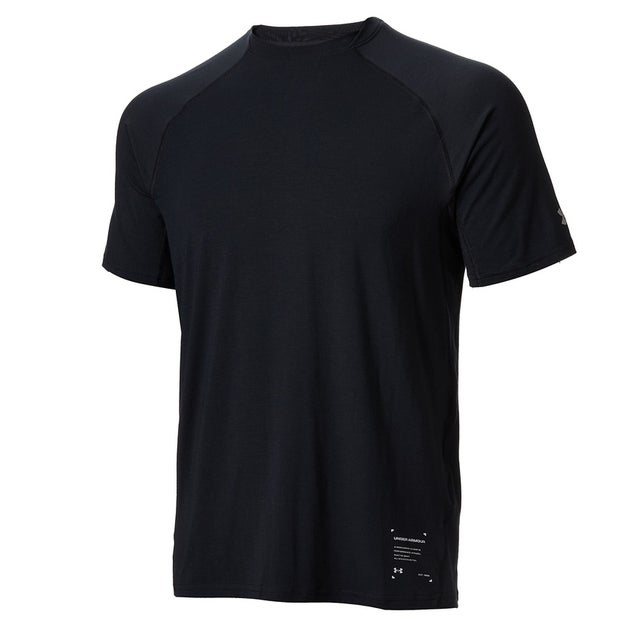 /メンズ/UA MOTIVATE SOFT SHORT SLEEVE T-SHIRT （Black /  /）