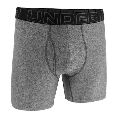 アンダーアーマー/メンズ/UA Perf Tech 6in 1pk【返品不可商品】 （Castlerock Full Heather /  / Black）｜詳細画像