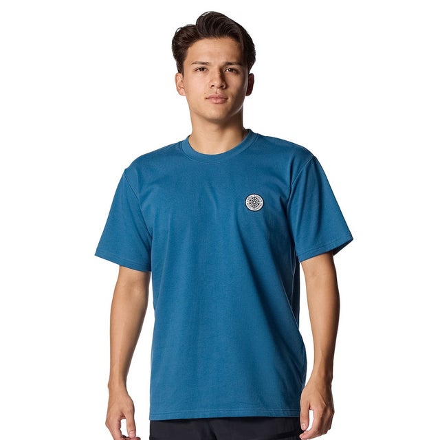 /メンズ/UA HEAVYWEIGHT PATCH SHORT SLEEVE T-SHIRT （Wham Blue /  /）
