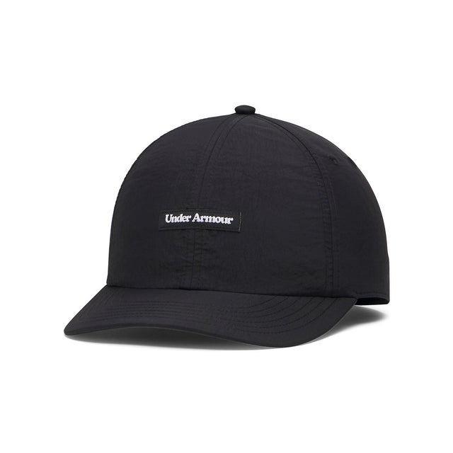 /メンズ/UA Esssential Nylon Snapback （Black /  / White）