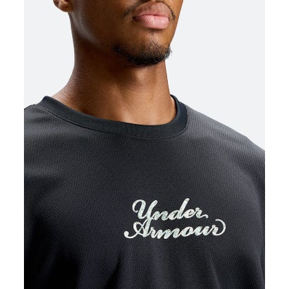 アンダーアーマー/メンズ/UA STREET QUEST SHORT SLEEVE T-SHIRT （Black /  / Stone）｜詳細画像