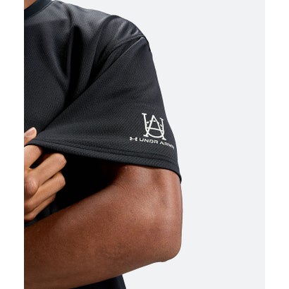 アンダーアーマー/メンズ/UA STREET QUEST SHORT SLEEVE T-SHIRT （Black /  / Stone）｜詳細画像