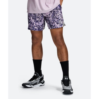 アンダーアーマー/メンズ/UA STREET QUEST SHORTS （Purple Echo /  / Stone）｜詳細画像