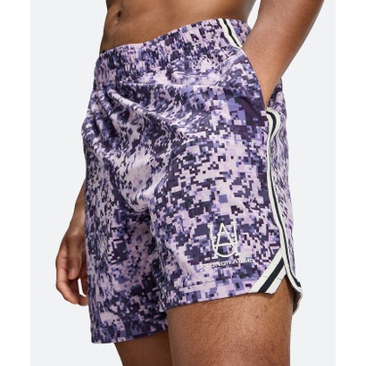 アンダーアーマー/メンズ/UA STREET QUEST SHORTS （Purple Echo /  / Stone）｜詳細画像