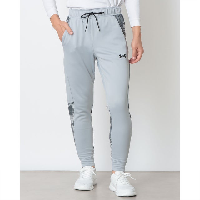 メンズ スウェットロングパンツ UAアーマーフリース カモ ジョガーパンツ 6016735 （Mod Gray /  /）