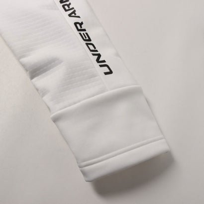 メンズ ウインドジャケット UAウインターニット 3レイヤー フルジップ フーディー 6016746 （White /  /）｜詳細画像