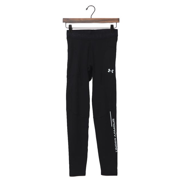 メンズ フィットネス コンプレッションロングタイツ/スパッツ UAコールドギア グラフィック レギンス 6020334 （Black /  /）