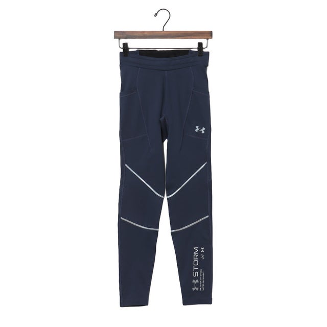 メンズ フィットネス コンプレッションロングタイツ/スパッツ UAコールドギア ストーム レギンス 6016722 （Downpour Gray /  /）