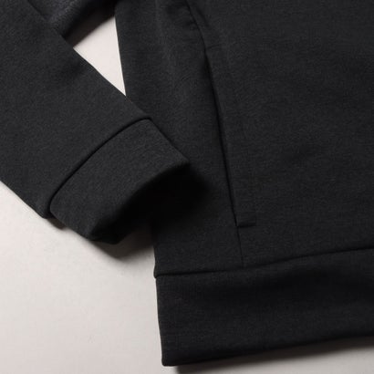 メンズ スウェットパーカー UAアーマーフリース エンボス フーディー 6013732 （Black /  / Black）｜詳細画像