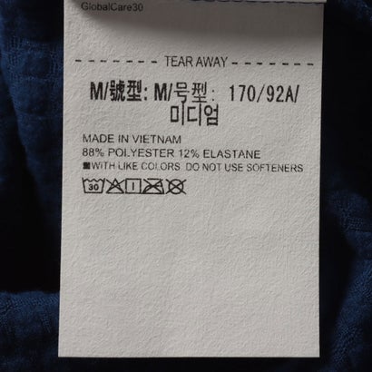 メンズ フィットネス 長袖コンプレッションインナー UAグリッド グラフィック ロングスリーブ Tシャツ 6020331 （Blackout Navy /  /）｜詳細画像