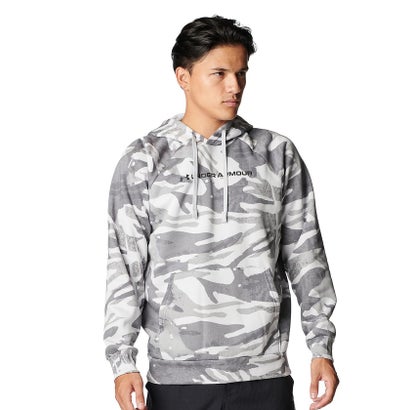 アンダーアーマー UNDER ARMOUR アンダーアーマー/メンズ/UA Rival Flc AOP HD （Mod Gray /  / Black）｜詳細画像