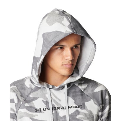 アンダーアーマー UNDER ARMOUR アンダーアーマー/メンズ/UA Rival Flc AOP HD （Mod Gray /  / Black）｜詳細画像