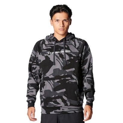 アンダーアーマー UNDER ARMOUR アンダーアーマー/メンズ/UA Rival Flc AOP HD （Black /  / White）｜詳細画像