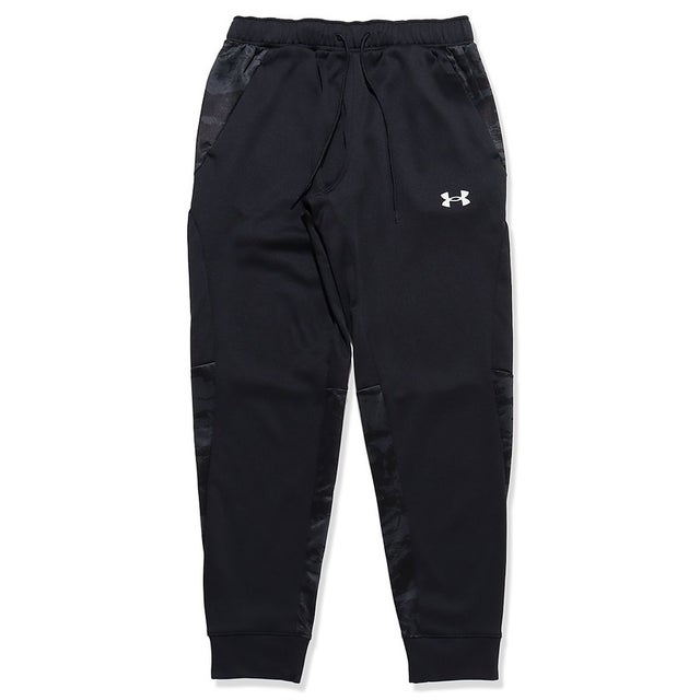 /メンズ/UA ARMOUR FLEECE CAMO JOGGER PANTS （Black /  /）