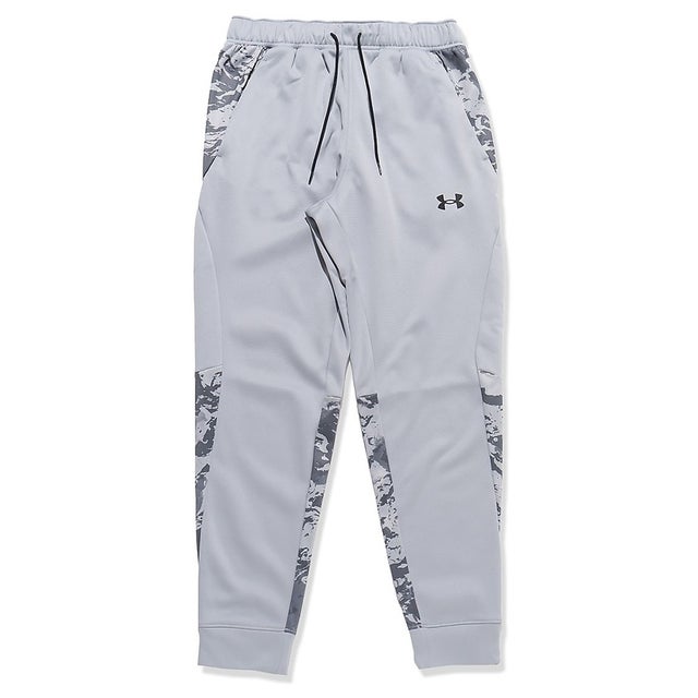 /メンズ/UA ARMOUR FLEECE CAMO JOGGER PANTS （Mod Gray /  /）