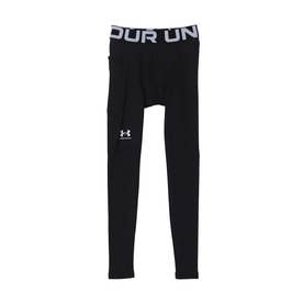 メンズ フィットネス コンプレッションロングタイツ/スパッツ UAコールドギアアーマー レギンス 1366075 （Black /  / White）