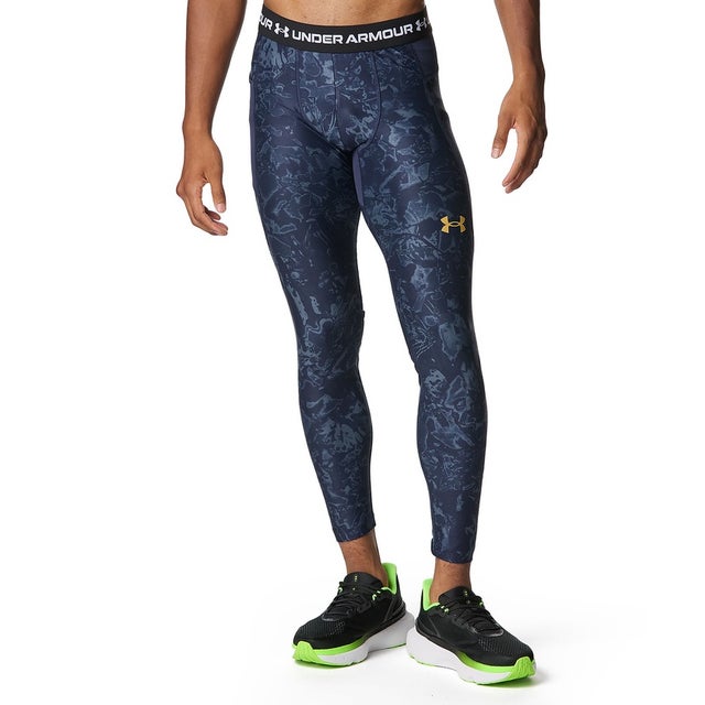 /メンズ/UA HG ARMOUR LEGGINGS NOV （Midnight Navy /  /）