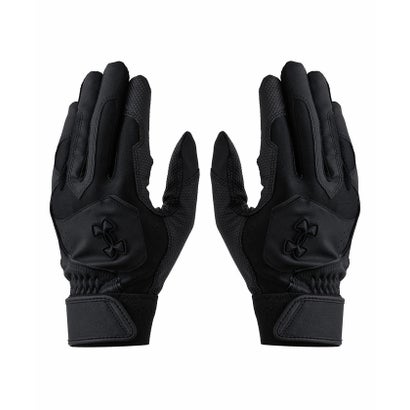アンダーアーマー UNDER ARMOUR アンダーアーマー/メンズ/UA CLEAN UP BATTING GLOVES NON COLOR （Black / Black / Black）｜詳細画像