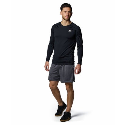 アンダーアーマー/メンズ/UA HEATGEAR FITTED LONG SLEEVE SHIRT （Black /  /）｜詳細画像