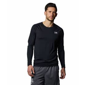 /メンズ/UA HEATGEAR FITTED LONG SLEEVE SHIRT （Black /  /）