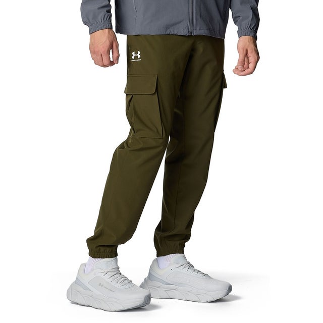 /メンズ/UA Vibe Woven Cargo Pants （Expedition Green /  / White）