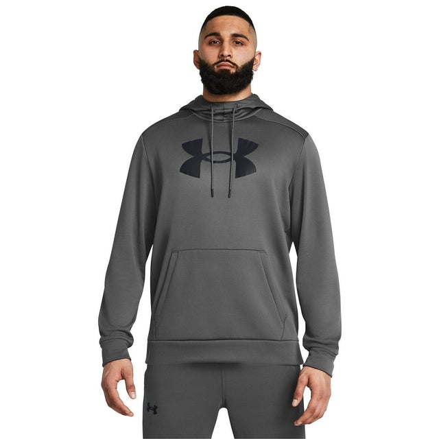 /メンズ/UA Armour Fleece Big Logo HD （Castlerock /  / Black）