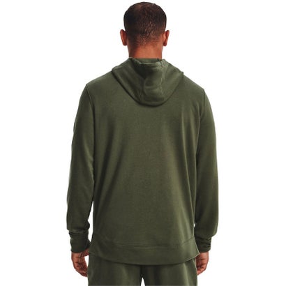 アンダーアーマー UNDER ARMOUR アンダーアーマー/メンズ/UA Rival Terry LC FZ （Marine OD Green /  / Onyx White）｜詳細画像