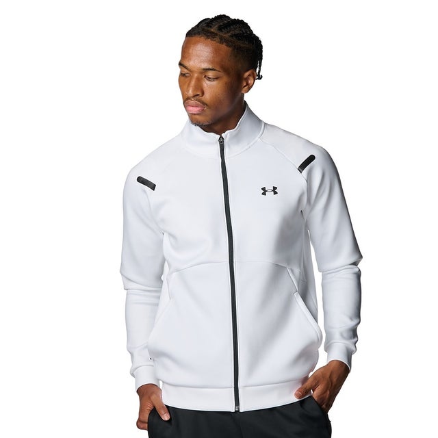 /メンズ/UA ARMOUR KNIT TRACK JACKET （White /  /）