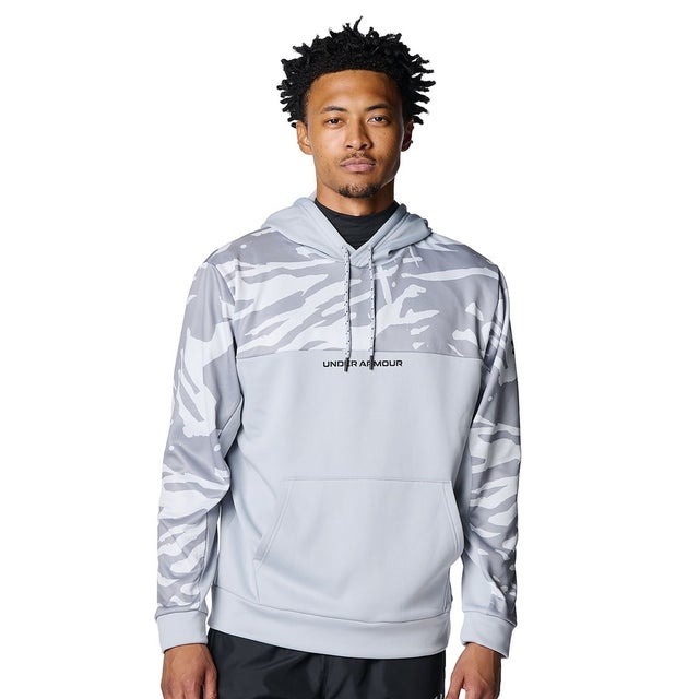 /メンズ/UA ARMOUR FLEECE HOODIE （Mod Gray /  /）