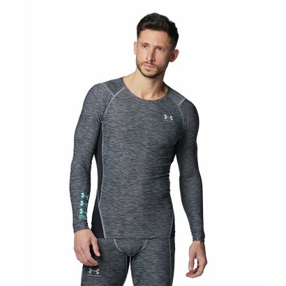 アンダーアーマー/メンズ/UA HG Armour LS Novelty （Steel /  /）｜詳細画像