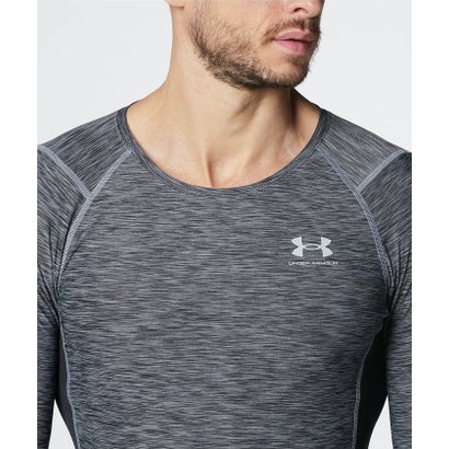 アンダーアーマー/メンズ/UA HG Armour LS Novelty （Steel /  /）｜詳細画像
