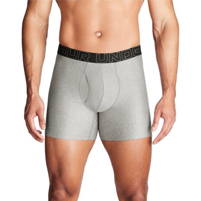 アンダーアーマー/メンズ/UA Performance Tech 6in （Steel Full Heather / Castlerock Full Heather）｜詳細画像