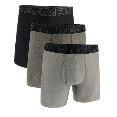 アンダーアーマー/メンズ/UA Performance Tech 6in （Steel Full Heather / Castlerock Full Heather）｜詳細画像