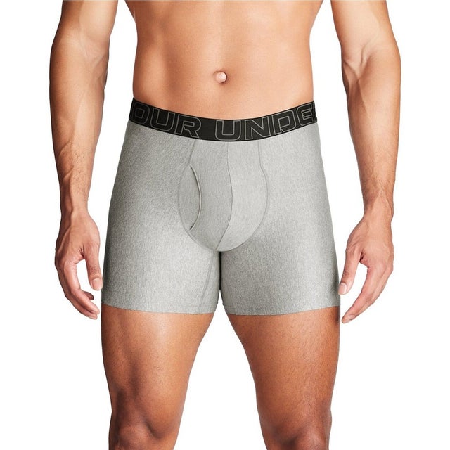 /メンズ/UA Performance Tech 6in （Steel Full Heather / Castlerock Full Heather）
